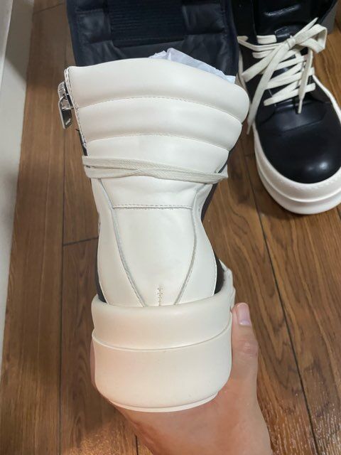 新作 RICK OWENS MEGA BUMPER GEOBASKET SNEAKERS リッ 新作 RICK OWENS MEGA BUMPER GEOBASKET SNEAKERS リッ