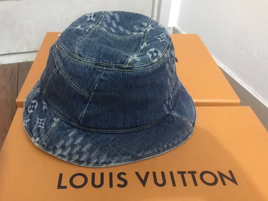 新品 Louis Vuitton NIgo ルイヴィトン コラボ デニム バケットハット