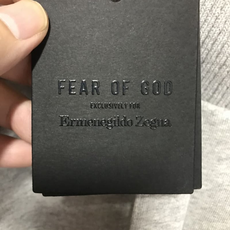 Mサイズ新品タグ付き Zegna × fear of god ゼニア フィアオブゴッド