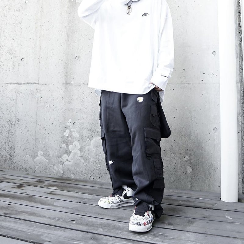 PEACEMINUSONE PMO x NIKE Wide Pants