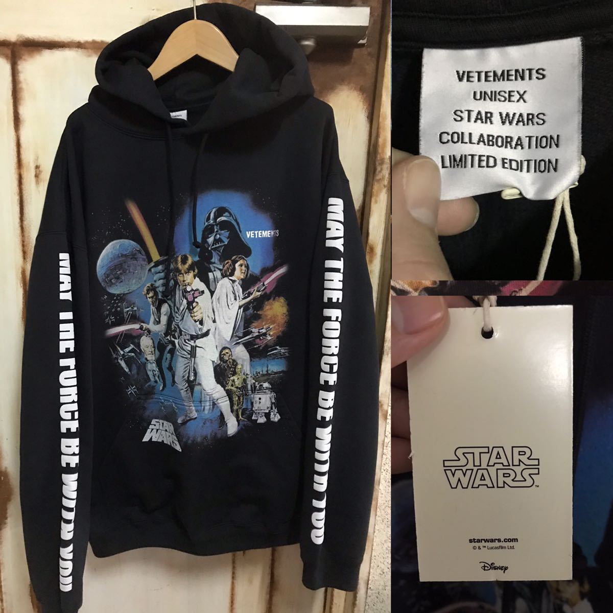 vetements パーカー　M 新品　タグ付き