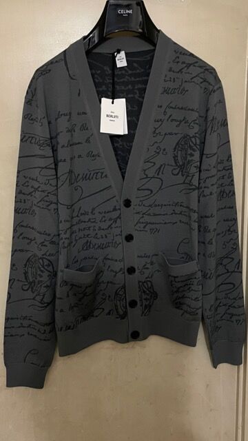 BERLUTI カレッジ スクリット カーディガン BERLUTI カレッジ スクリット カーディガン