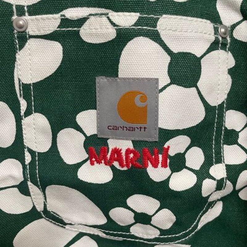 新品 MARNI X CARHARTT WIP マルニ カーハート コラボグリーン 長袖