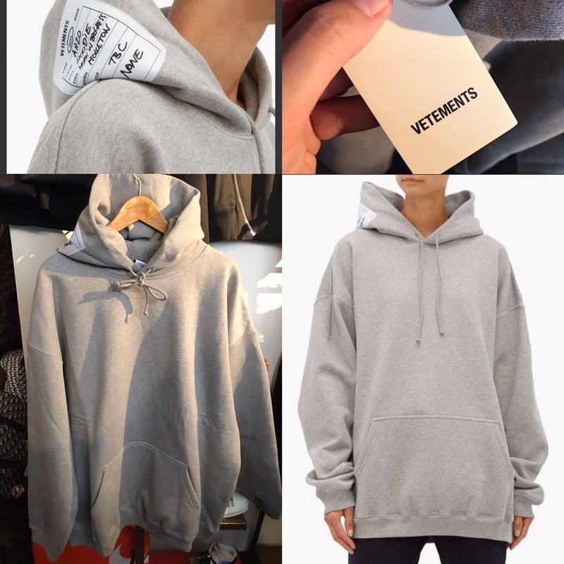 新品　未使用タグ付　VETEMENTS  パーカー