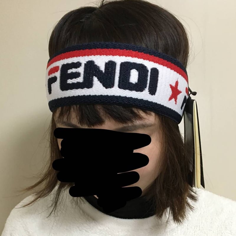 ☆レアアイテム!!☆ FENDI×FILAコラボ ゴムヘアバンド 新品未使用