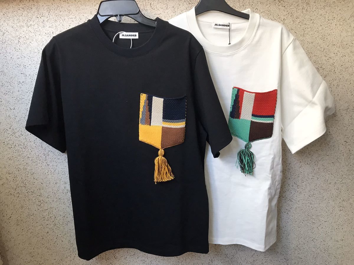 新品☆20SS☆JIL Sander ジルサンダー ニット マルチカラー パッチ