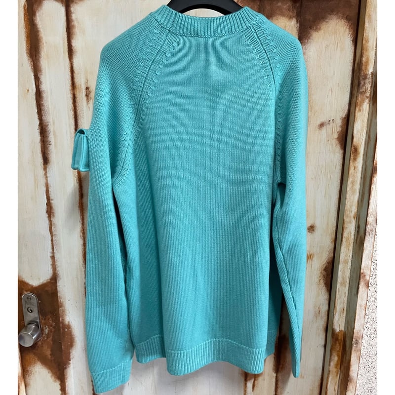 新作☆FENDI フェンディTIFFANY BLUE バゲットバッグ 付きカシミア