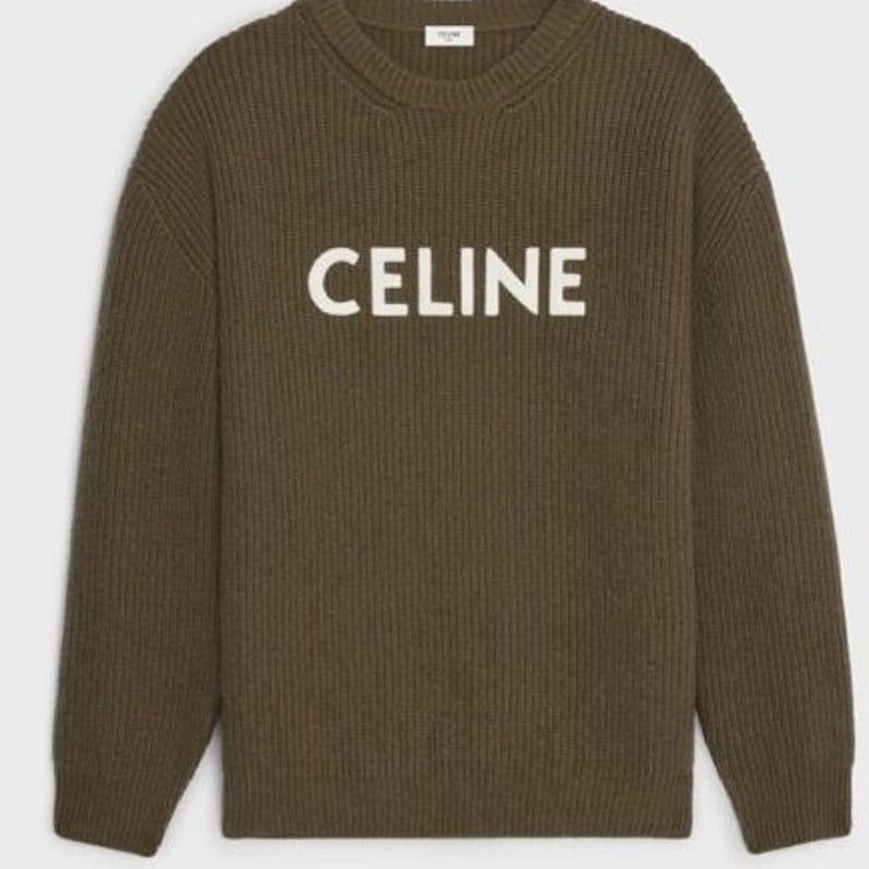 即完売!新品☆21FW☆CELINE Hedi Simane セリーヌ ブランドロゴ
