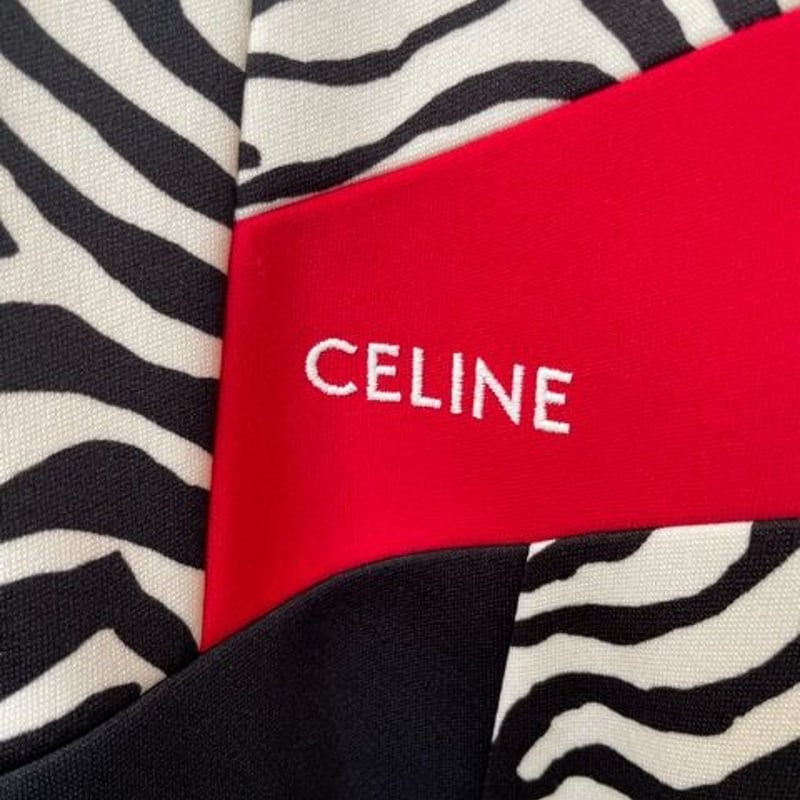 CELINE Hedi Simane セリーヌ エンブロイダリー トラックスーツ