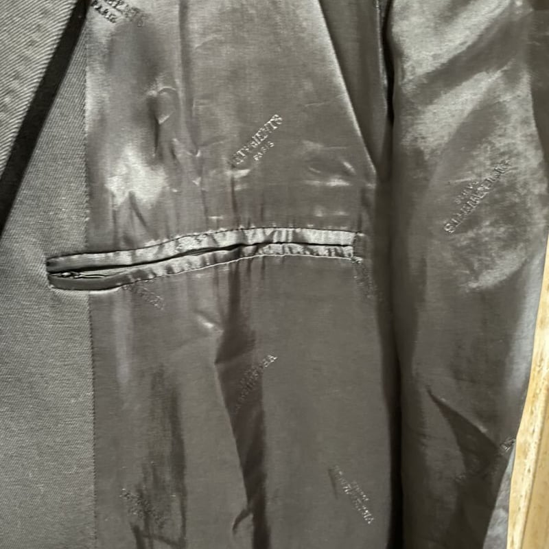 VETEMENTS 18AW インサイドアウト　オーバーサイズジャケット ブランド古着】インサイドアウト切替ジャケット（テーラードジャケット