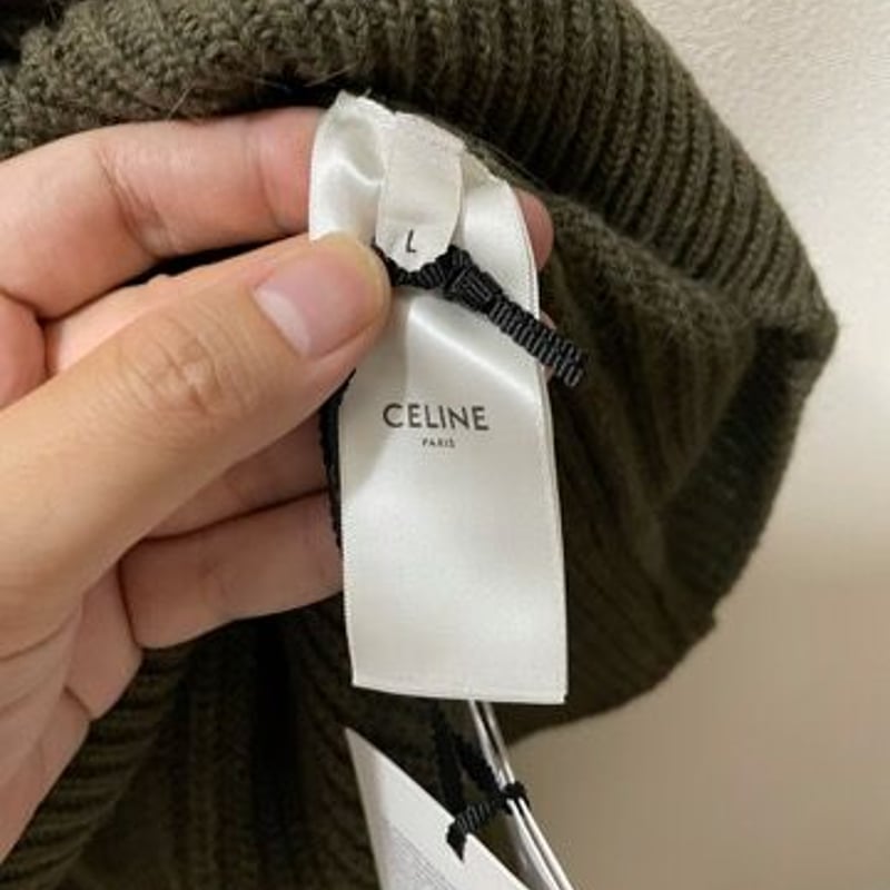 即完売!新品☆21FW☆CELINE Hedi Simane セリーヌ ブランドロゴ