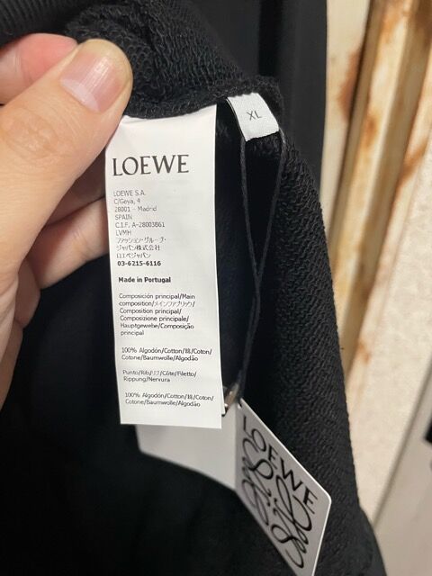 LOEWE ロエベ ロゴ刺繍トレーナー