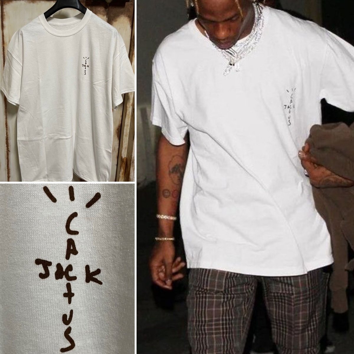 TRAVIS SCOTT トラヴィススコット カクタスジャック Tシャツ XL