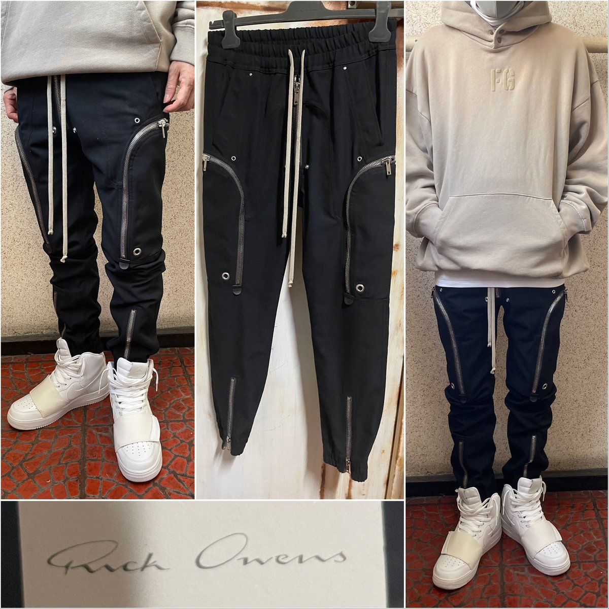 リック オウエンス Bauhaus Cargos- リック オウエンス Bauhaus Cargos-