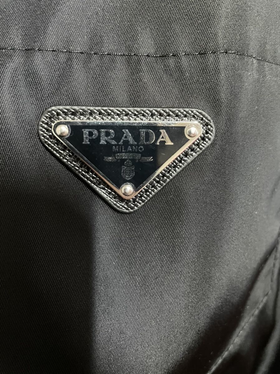 新品☆PRADA Re Nylon 三角プレートロゴ ナイロン 半袖シャツ