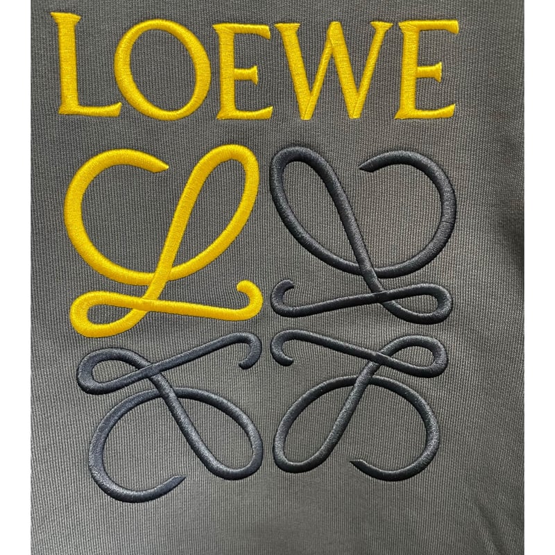 新品☆LOEWE ロエベ ブランドロゴ 刺繍 アナグラム スウェットシャツ ...