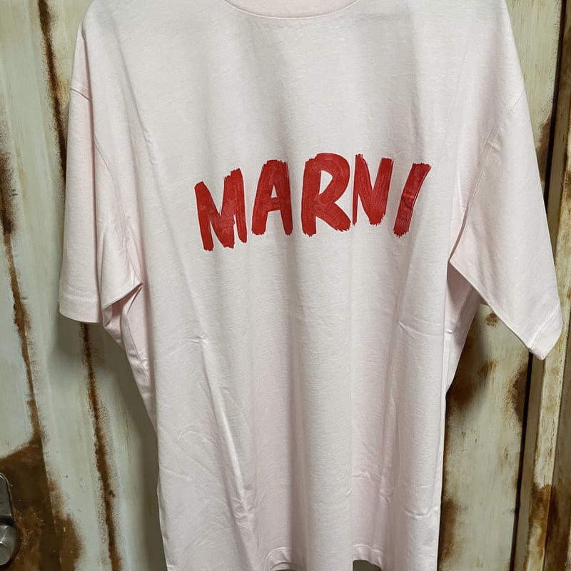 ビーズレタリングTシャツ　¥55,000 MARNI
