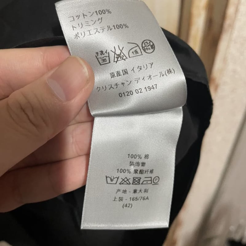 新品タグ付き DIOR HOMME ディオール オム 亀井 徹 コラボ 新品タグ付き DIOR HOMME ディオール オム 亀井 徹 コラボ