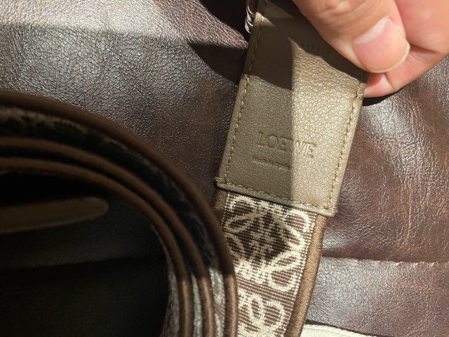 新品☆LOEWE ロエベ アナグラム ジャガードロゴ リングベルト 新品☆LOEWE ロエベ アナグラム ジャガードロゴ リングベルト