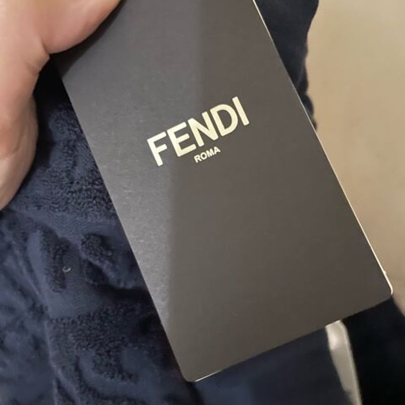 新品☆FENDI フェンディ FF モノグラム ブランドロゴ 総柄 ハーフ