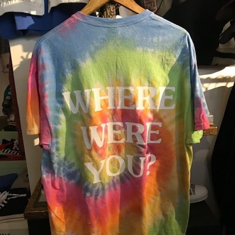 Astroworld Festival Travis Scott タイダイ染め Tシャツ ヴァージル着用!激レア☆限定!新品☆ Astroworld Festival
