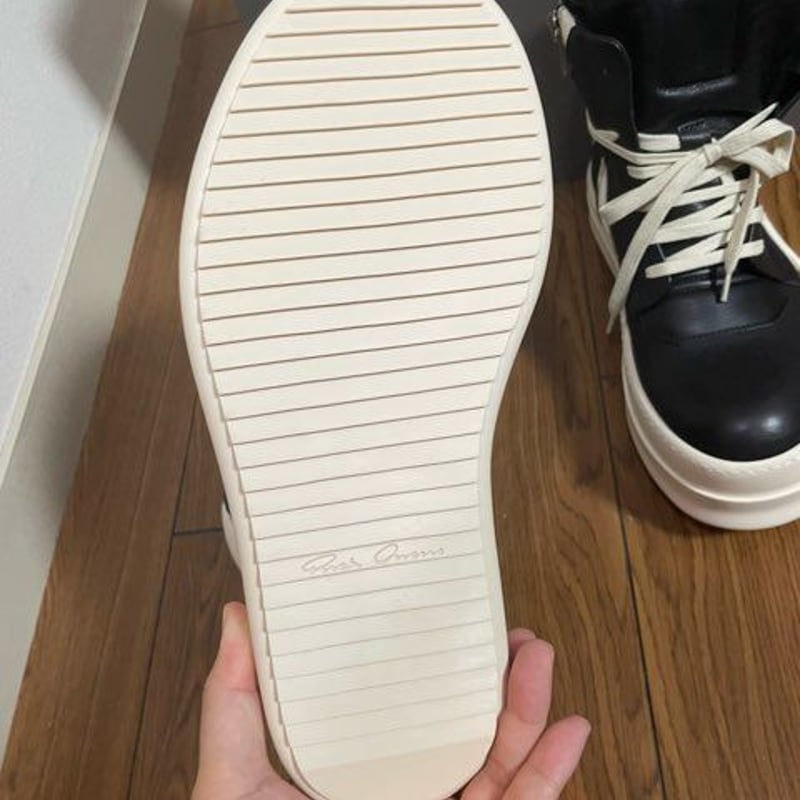 新作 RICK OWENS MEGA BUMPER GEOBASKET SNEAKERS リッ 新作 RICK OWENS MEGA BUMPER GEOBASKET SNEAKERS リッ