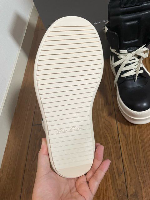 新作 RICK OWENS MEGA BUMPER GEOBASKET SNEAKERS リッ 新作 RICK OWENS MEGA BUMPER GEOBASKET SNEAKERS リッ