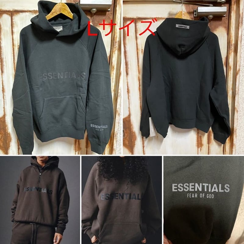 ESSENTIALS FEAR OF GOD スウェットパーカー L