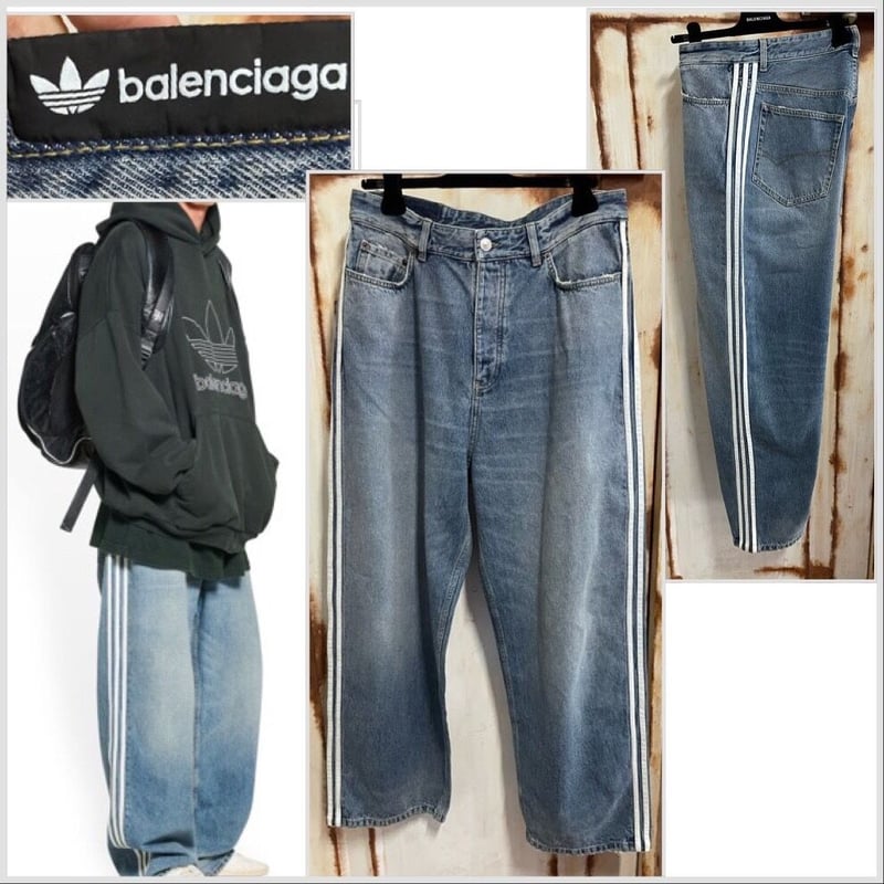 Adidas × Balenciaga The Baggy Jeans