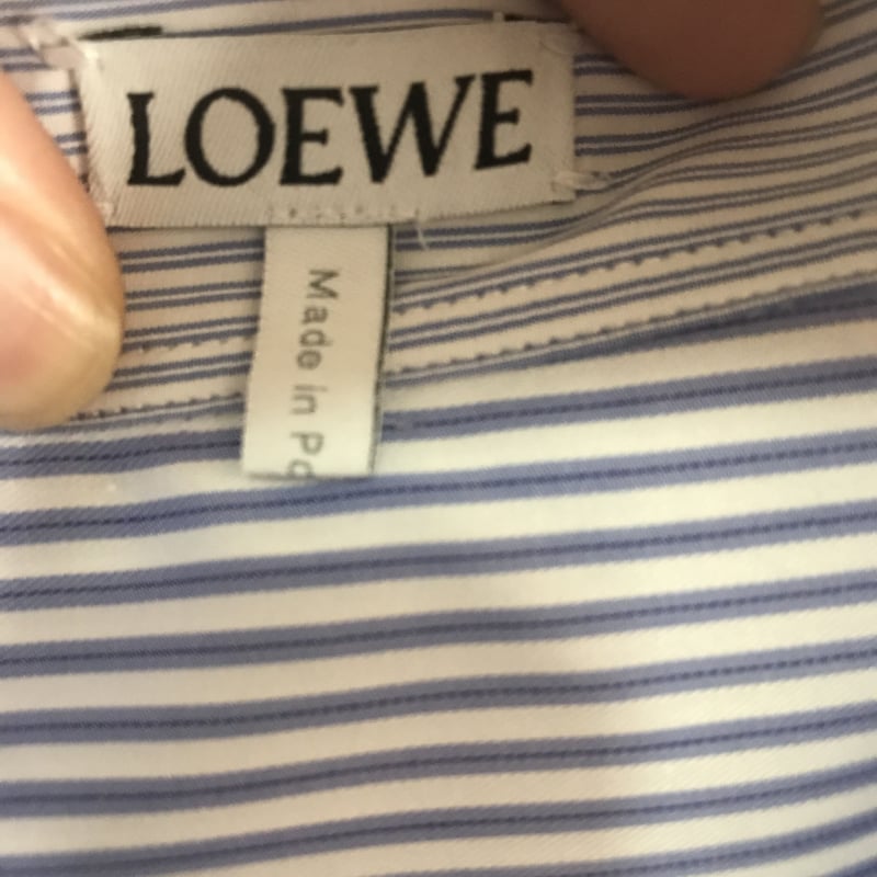 新品☆LOEWE ロエベ アシンメトリーマルチポケット ストライプ 新品☆LOEWE ロエベ アシンメトリーマルチポケット ストライプ