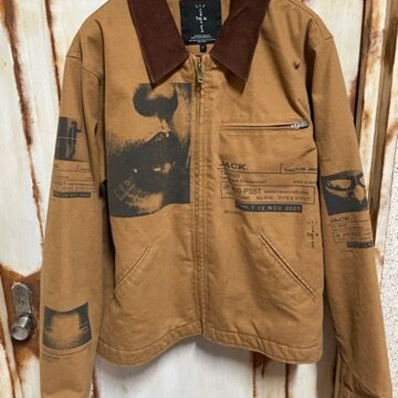 ☆限定☆ Travis Scott Cactus Jack System Work Jacke...