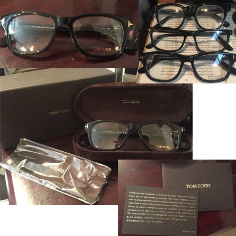 ジヨン着☆TOM FORD トムフォード 伊達メガネ サングラス TF5147