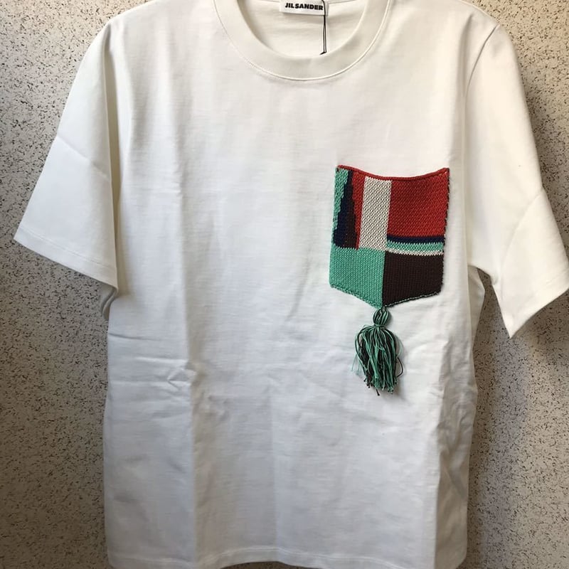 新品☆20SS☆JIL Sander ジルサンダー ニット マルチカラー パッチ