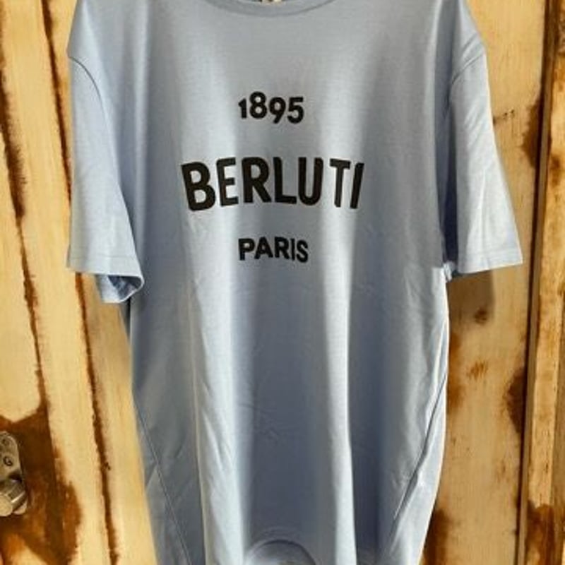 新品タグ付☆完売☆BERLUTI べルルティ コットン ロゴTシャツ L 定価 ...