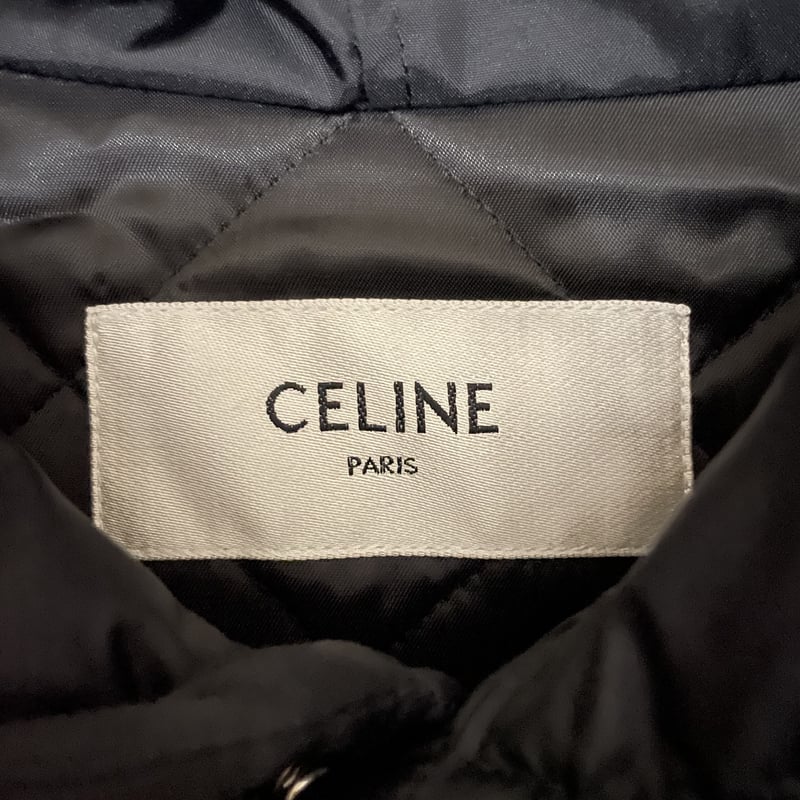 新品☆21FW☆CELINE Hedi Simane セリーヌ バックロゴ フード CELIN...