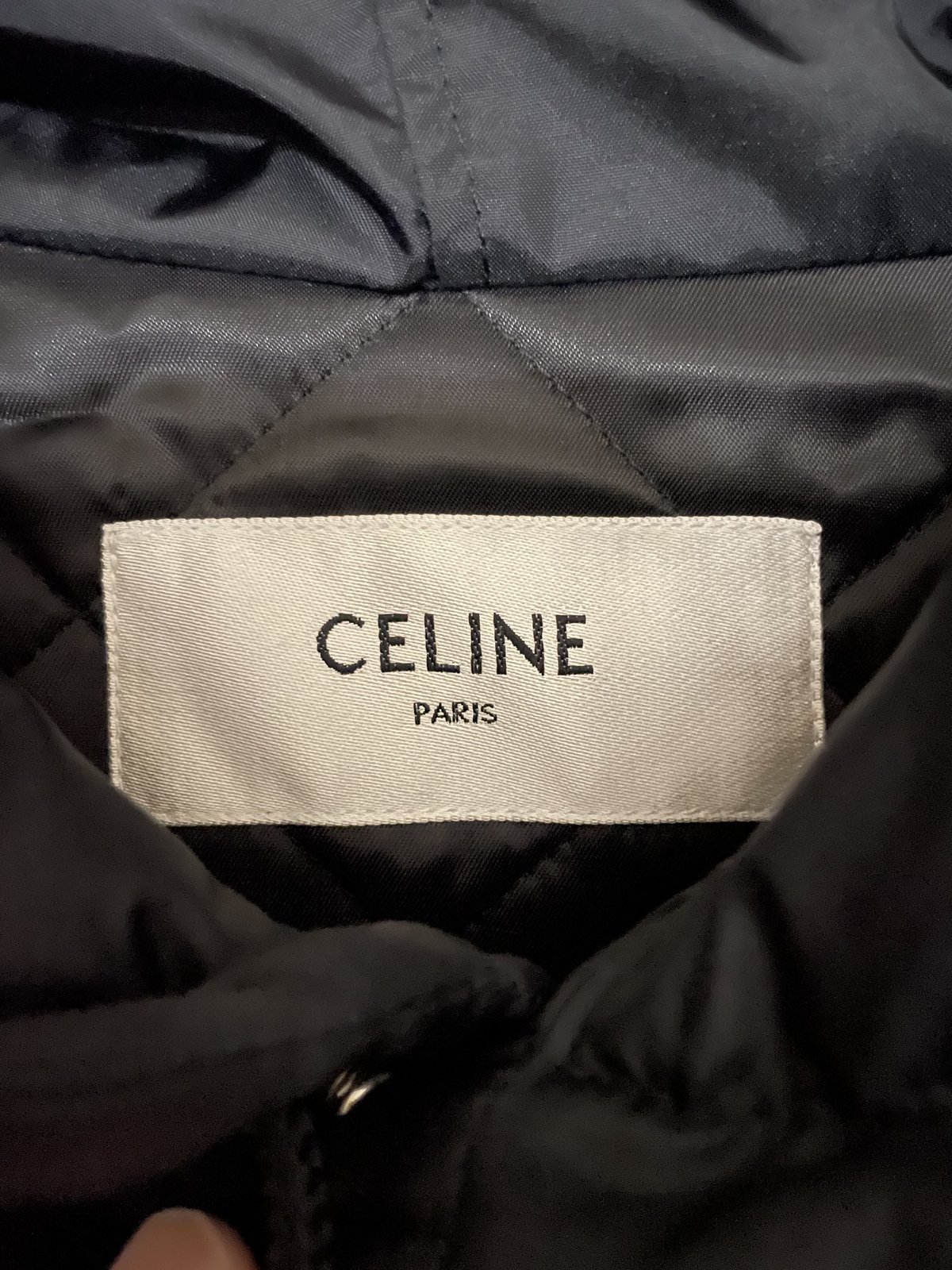 CELINE フード テディ ナイロン 中綿 セリーヌ 期間限定11/30まで