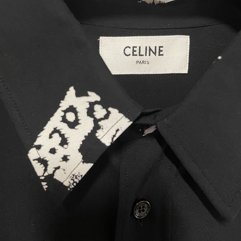 新品☆CELINE セリーヌ ランダム ブランドロゴ レタリング ゼブラ柄