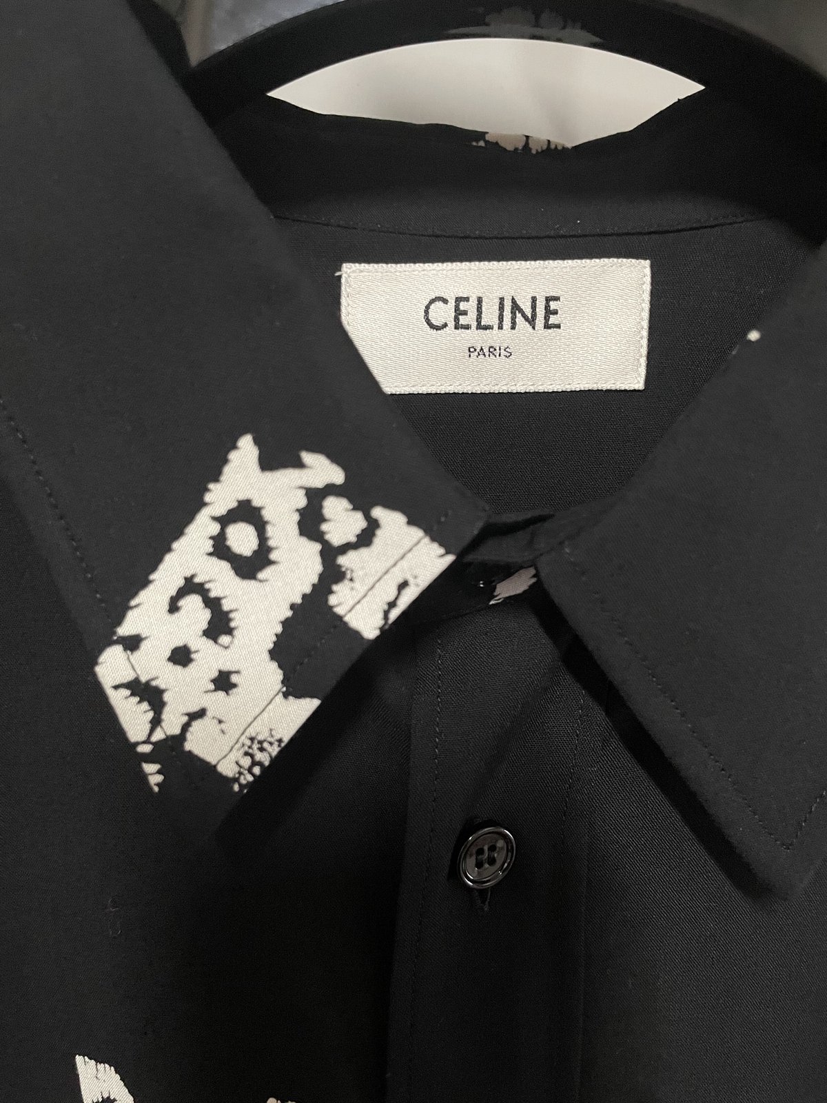 CELINE 22ssゼブラ柄 半袖シャツ 8040000809854_2.jpg?v=
