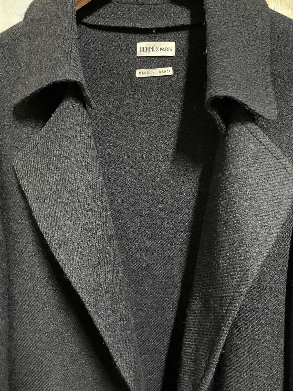 美品HERMES ゴルチェ期　アンゴラウールジャケット美品 貴重レア！1999AW☆HERMES by MartinMargiela エルメス