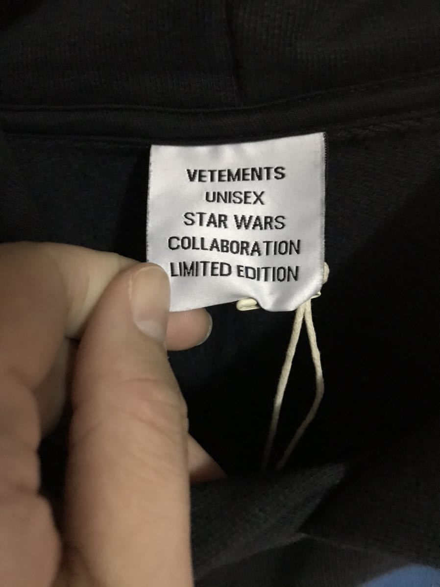 即完売！新品タグ付きVETEMENTS × Star Wars ヴェトモン スター