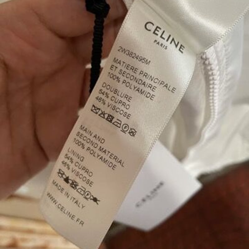 新品☆CELINE by Hedi Simane セリーヌ 切り替え トリオンフ ...