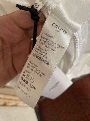 新品☆CELINE by Hedi Simane セリーヌ 切り替え トリオンフ