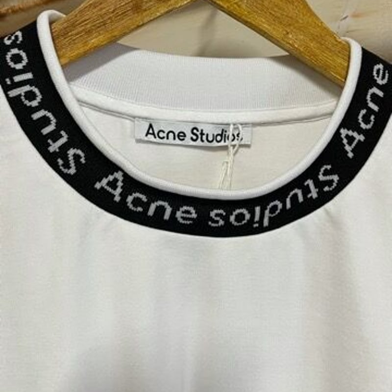 新品 ACNE STUDIOS アクネ ストゥディオス ネックブランドロゴ ロゴ