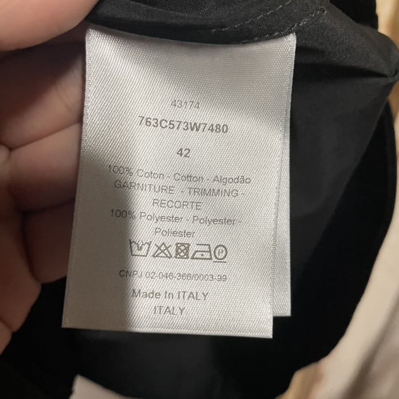 新品タグ付き DIOR HOMME ディオール オム 亀井 徹 コラボ