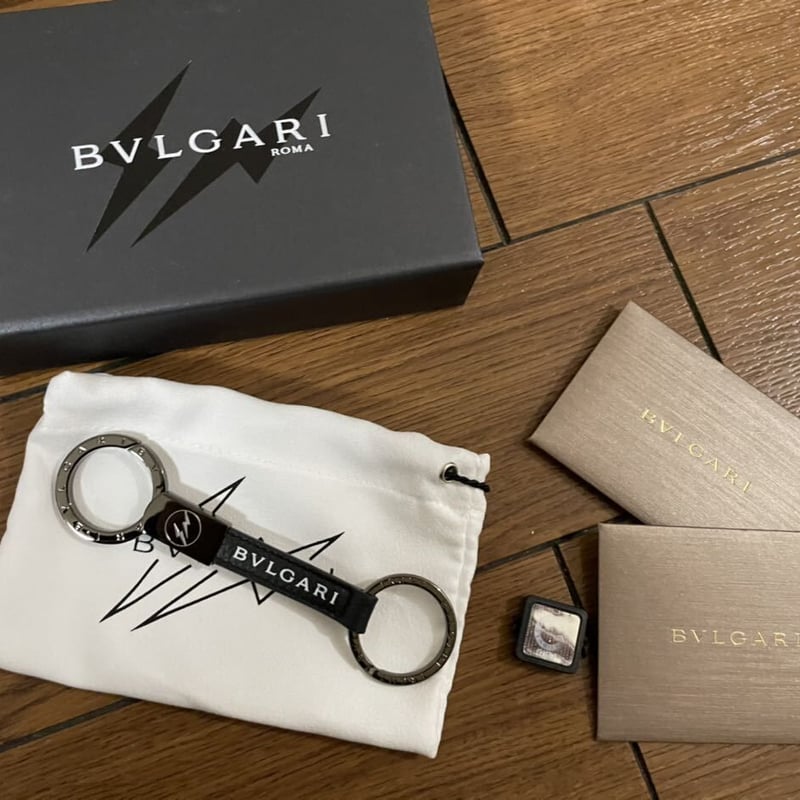 新品タグ付！FRAGMENT X BVLGARI ブルガリフラグメント キーリング ...