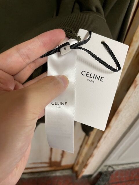 CELINE PARIS ロゴスウェット アイボリー CELINE Paris Logo Crewneck