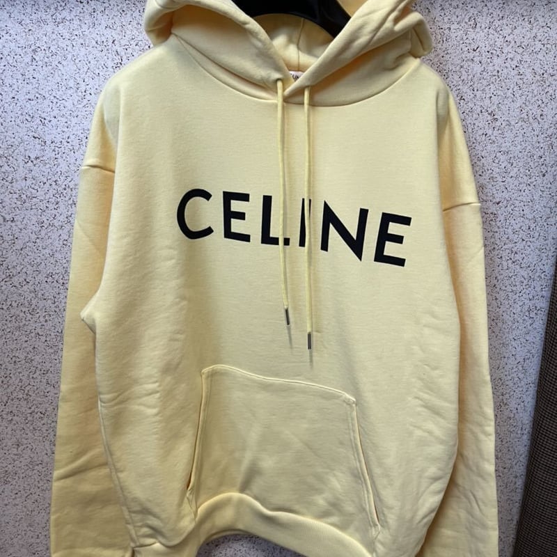 新品☆21SS☆CELINE Hedi Simane セリーヌ ブランドロゴ パーカー ...