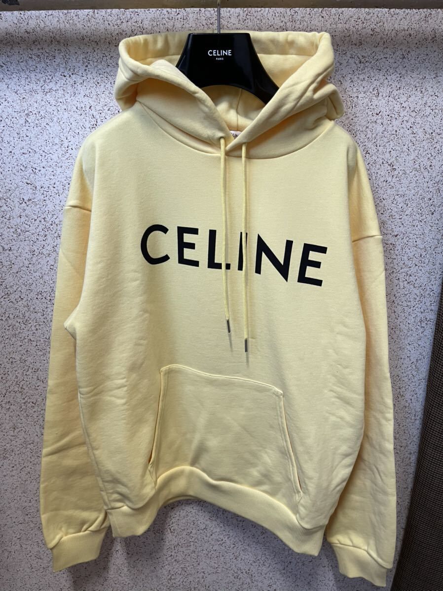 新品☆21SS☆CELINE Hedi Simane セリーヌ ブランドロゴ パーカー