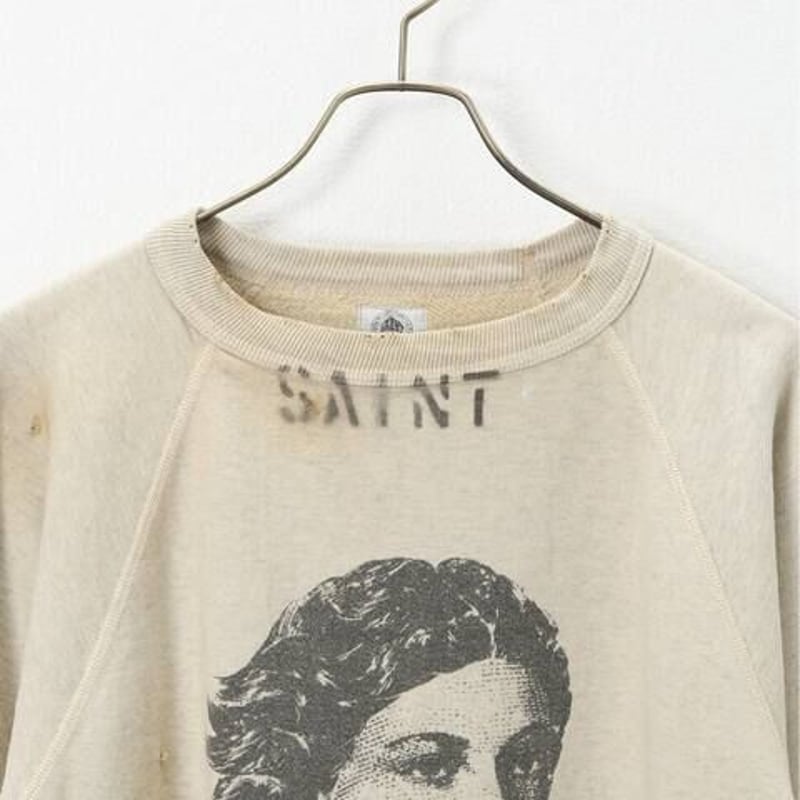 SAINT MICHAEL  セントマイケル RAGLAN SWEAT XL