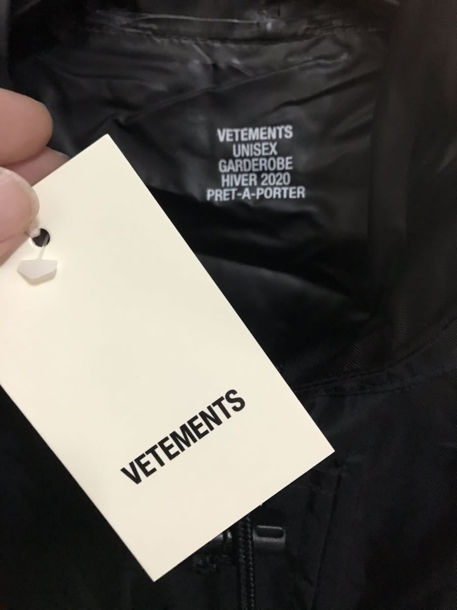 新品タグ付き☆2019AW☆VETEMENTS ヴェトモン アナーキー ロゴ